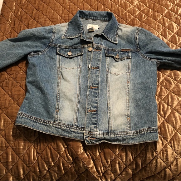 Calvin Klein Denim Jacket/Vintage - Picture 3 of 5